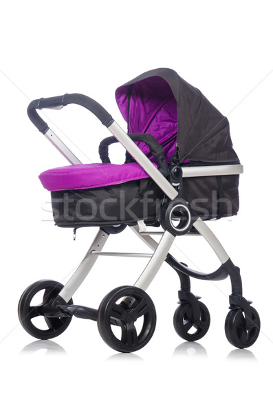 Child pram isolated on the white background Stock photo © Elnur