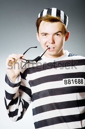 Prisoner isolated on the white background Stock photo © Elnur