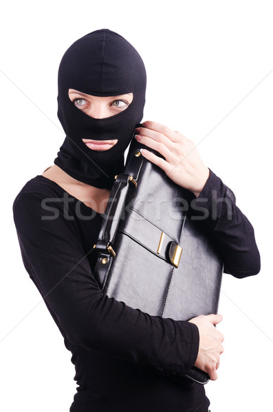 промышленных шпионаж человек бизнесмен костюм весело Сток-фото © Elnur