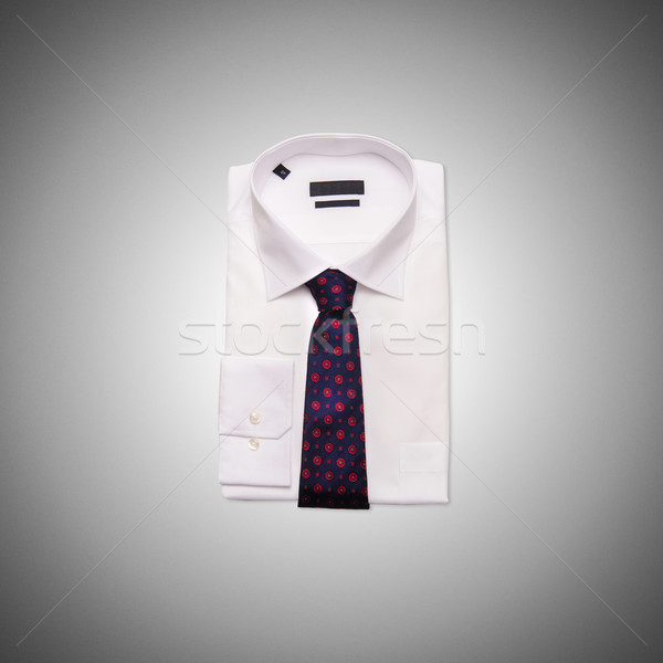 Nice male shirt isolated on the white Stock photo © Elnur