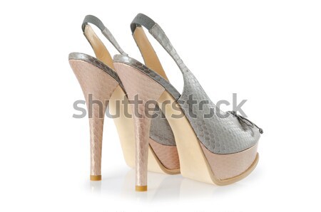 Woman shoes isolated on the white background Stock photo © Elnur