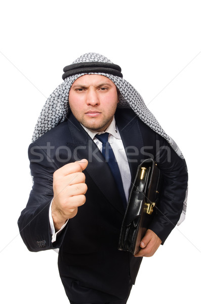 Arab businessman isolated on white Stock photo © Elnur