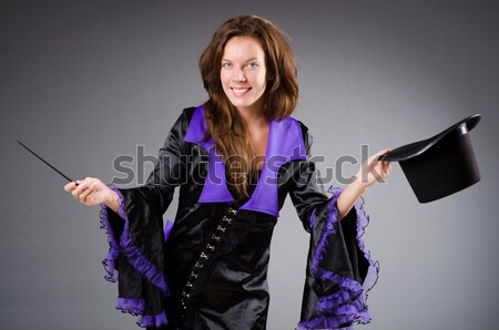 Woman in japanese martial art concept Stock photo © Elnur