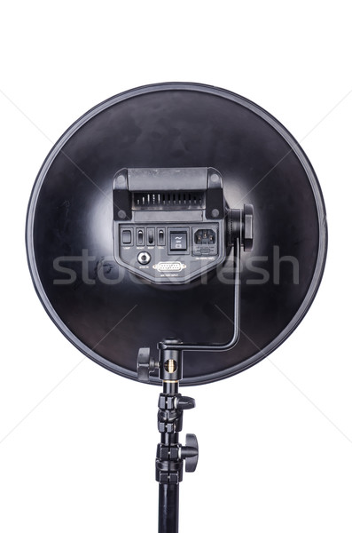 Studio light stand isolated on the white Stock photo © Elnur