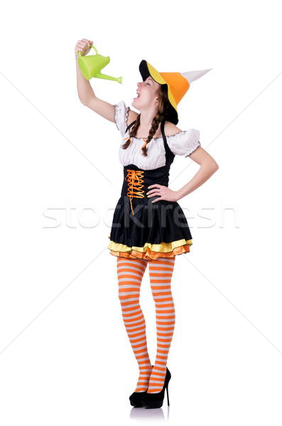 German girl in traditional festival clothing Stock photo © Elnur