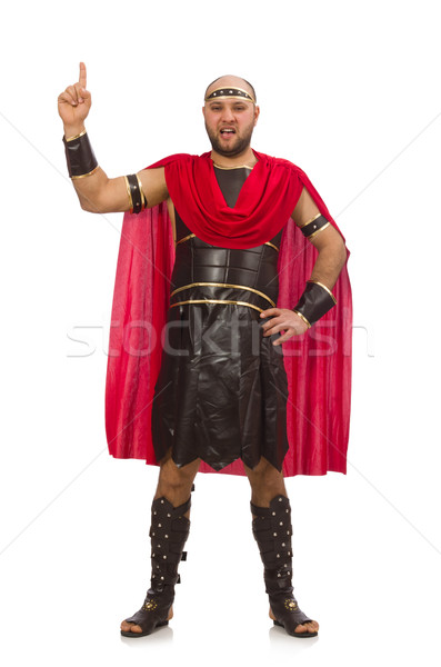 Gladiator isolé blanche homme fond studio [[stock_photo]] © Elnur