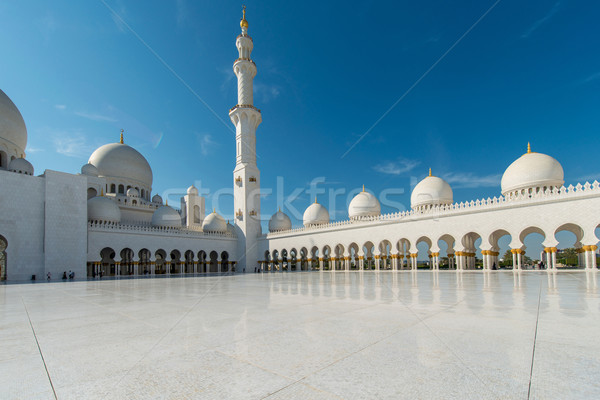 Stock photo: Sheikh Zayed Mosque in Abu Dhabi