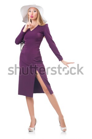 Woman with bag in fashion concept Stock photo © Elnur