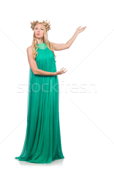 Woman in fashion clothing isolated on white Stock photo © Elnur