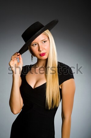 Stock photo: Woman pirate with sharp weapon