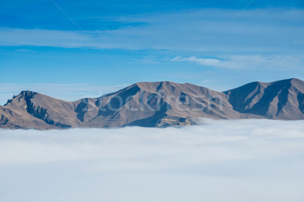 Mountains during winter in Azerbaijan Stock photo © Elnur