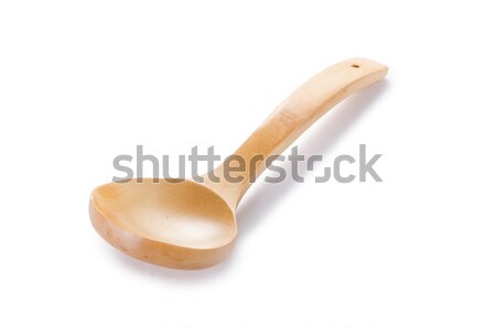 Wooden spoon isolated on white Stock photo © Elnur