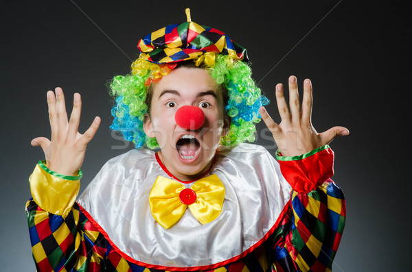 Funny clown in humor concept Stock photo © Elnur