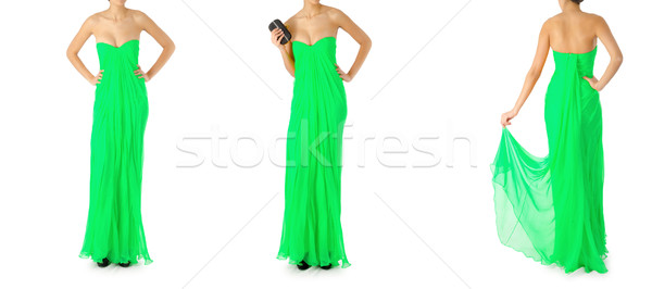 Stock photo: Fashion concept with dress sets on white