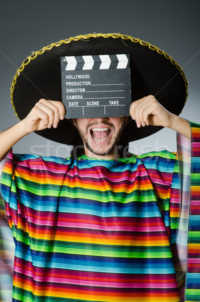 Mexicano homem filme conselho filme diversão Foto stock © Elnur
