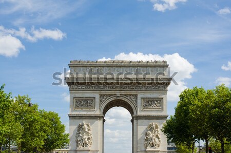 Arc de Triomphe in Paris Stock photo © Elnur