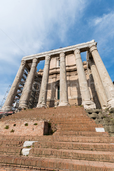 Foto d'archivio: Antica · Roma · luminoso · estate · giorno · costruzione