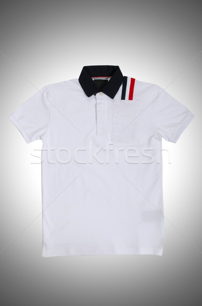 Homme tshirt isolé blanche Shopping Homme [[stock_photo]] © Elnur