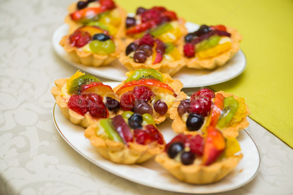 Tasty sweets in the plate Stock photo © Elnur