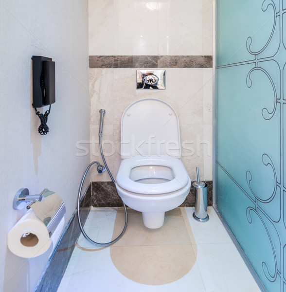 Modern · belsŠ· fürdÅszoba · wc · terv · otthon stock fotó ... Fürdőszoba wc