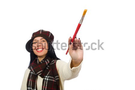 Prisoner isolated on the white background Stock photo © Elnur