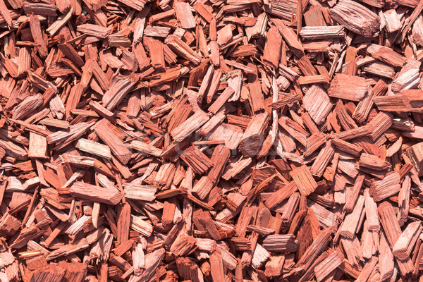 Background made from brown wood chips Stock photo © Elnur