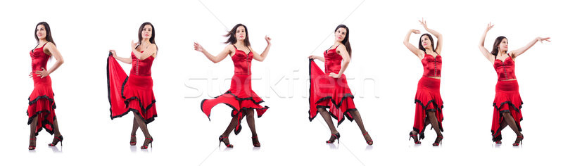 女 舞蹈家 跳舞 西班牙人 女子 女孩 商業照片 © Elnur
