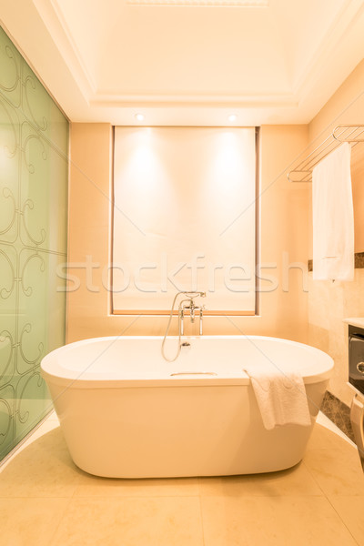 Moderna bano interior bañera agua salud Foto stock © Elnur
