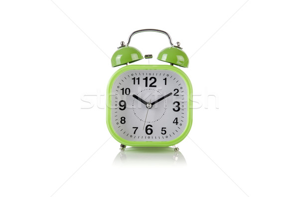 Alarm clock in time concept isolated on white Stock photo © Elnur