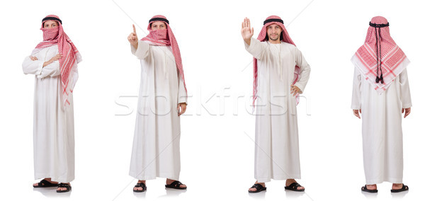Arab uomo isolato bianco business sfondo Foto d'archivio © Elnur