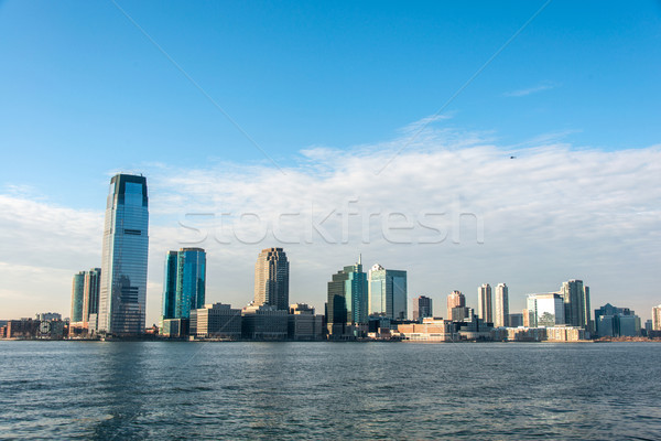 Stock photo: Panorama of downtown Manhattan