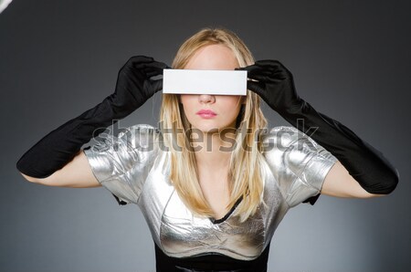 Jeunes nonne religieux croix beauté culte [[stock_photo]] © Elnur