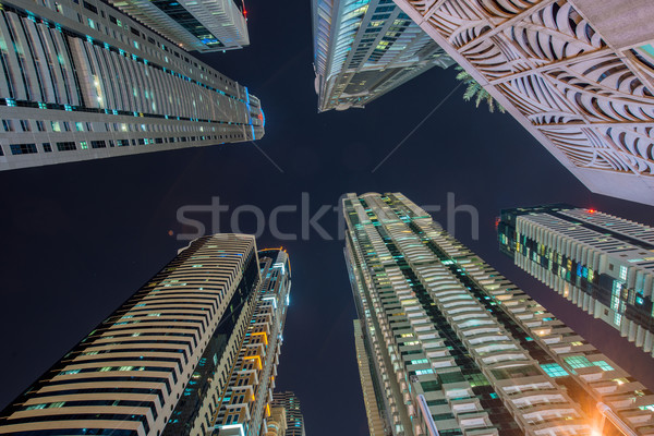 [[stock_photo]]: Résidentiel · bâtiments · Dubaï · affaires · ciel
