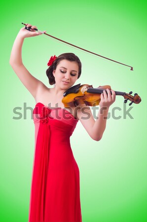 Woman in japanese martial art concept Stock photo © Elnur