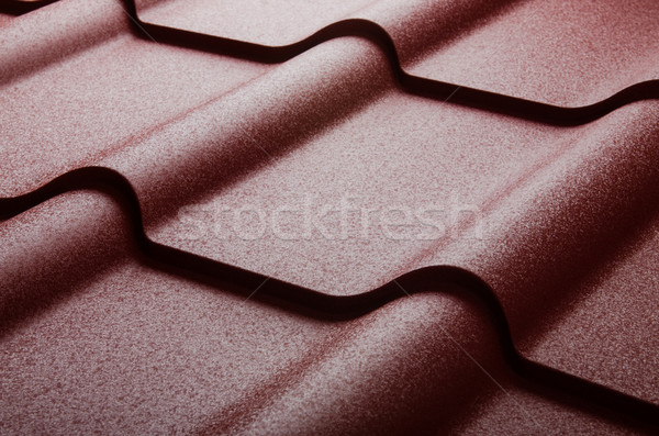 Сток-фото: металл · крыши · плитка · дома · текстуры