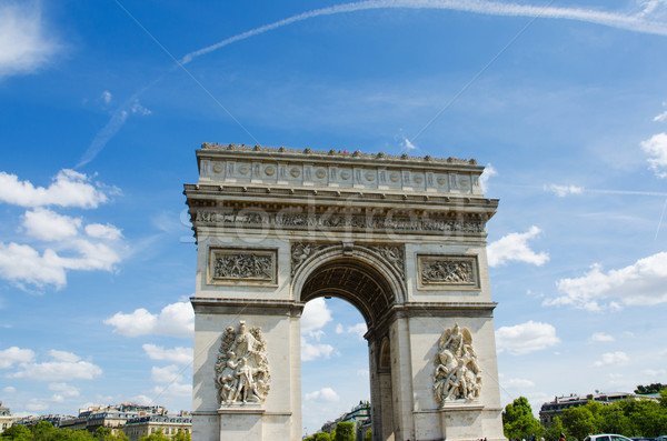 Arc de Triomphe in Paris Stock photo © Elnur
