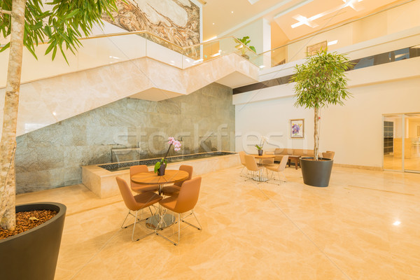 Hotel lobby with modern design Stock photo © Elnur