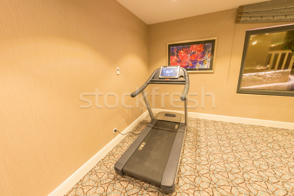 Running treadmill at the house Stock photo © Elnur