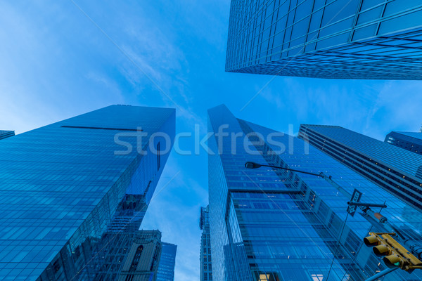 Nuovo grattacieli strada livello ufficio città Foto d'archivio © Elnur