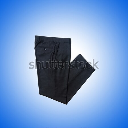 Moda pantalones gradiente fondo femenino moderna Foto stock © Elnur