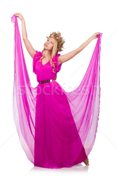 Woman in fashion clothing isolated on white Stock photo © Elnur