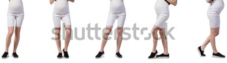 Woman legs isolated on the white background Stock photo © Elnur