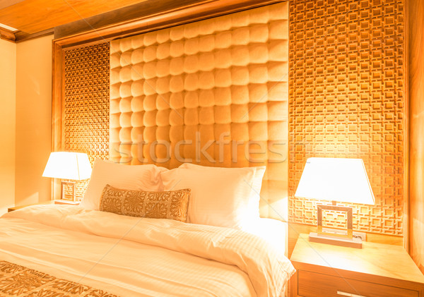 Camera de hotel modern interior afaceri casă tabel Imagine de stoc © Elnur