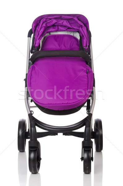 Child pram isolated on the white background Stock photo © Elnur