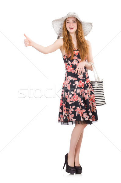 Woman with bag in fashion concept Stock photo © Elnur