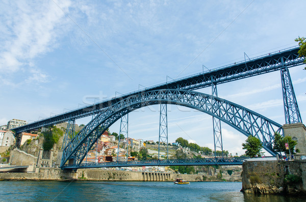 Сток-фото: моста · Португалия · небе · металл · лет · путешествия