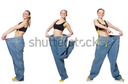 Stock photo: Concept of healthy lifestyle in set