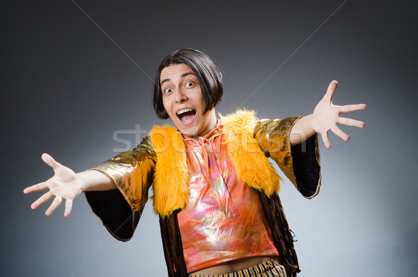 Young man in funny concept Stock photo © Elnur
