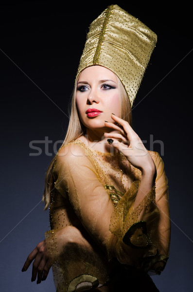 Jovem modelo egípcio beleza mulher cara Foto stock © Elnur