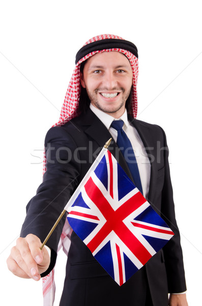 Stock photo: Arab man in diversity concept